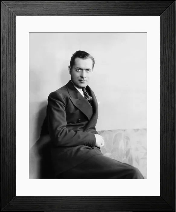 Framed Print : Robert Montgomery, ca. early 1930s