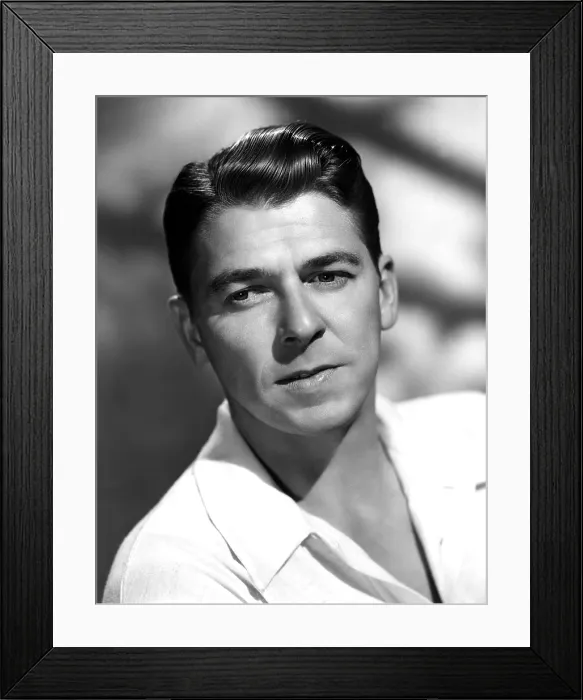 Framed Print : Ronald Reagan