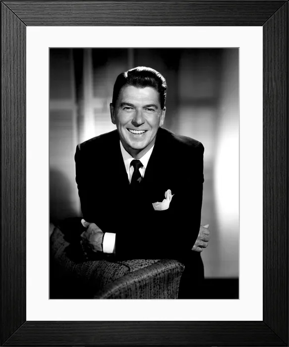 Framed Print : Ronald Reagan, 1961 Framed Print : Ronald Reagan, 1961