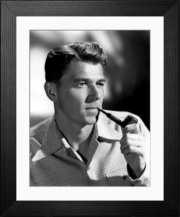 Framed Print : Ronald Reagan