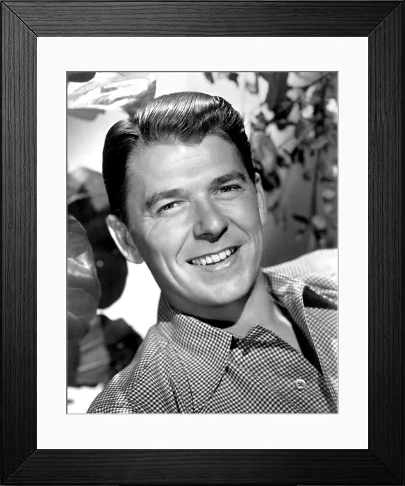 Framed Print : Ronald Reagan Framed Print : Ronald Reagan