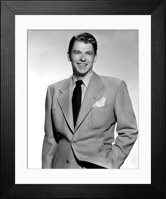 Framed Print : Ronald Reagan, 1942 Framed Print : Ronald Reagan, 1942