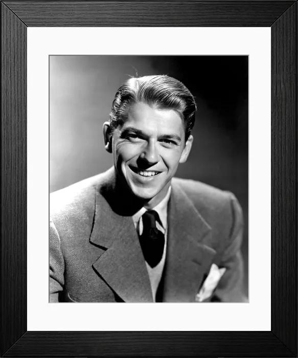 Framed Print : Ronald Reagan, 1941