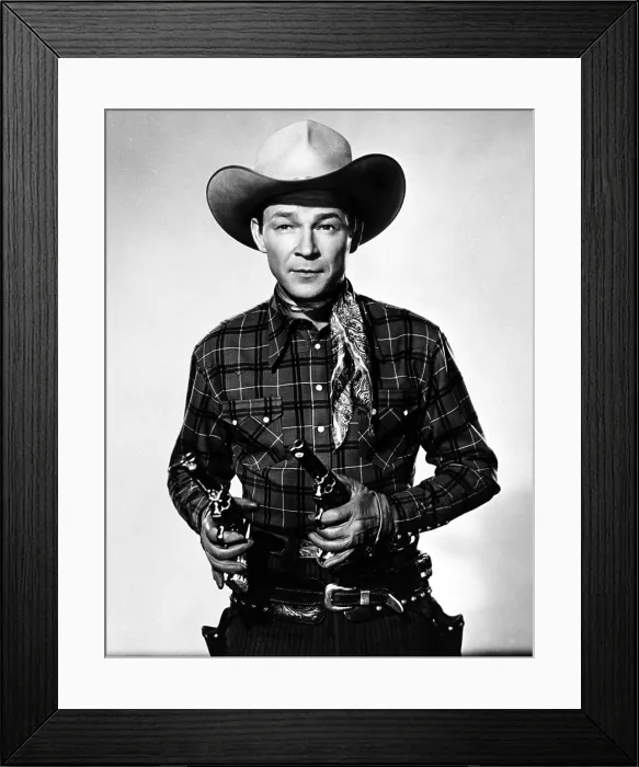 Framed Print : Roy Rogers, ca. 1940s Framed Print : Roy Rogers, ca. 1940s