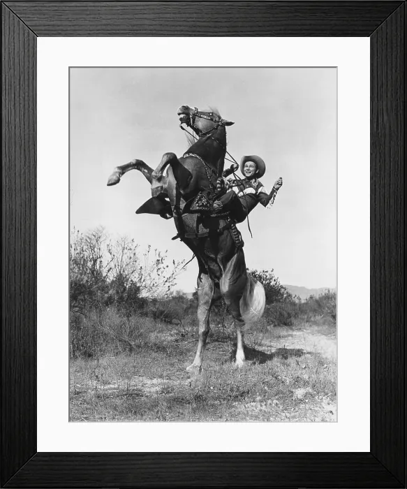 Framed Print : Roy Rogers, 1940s