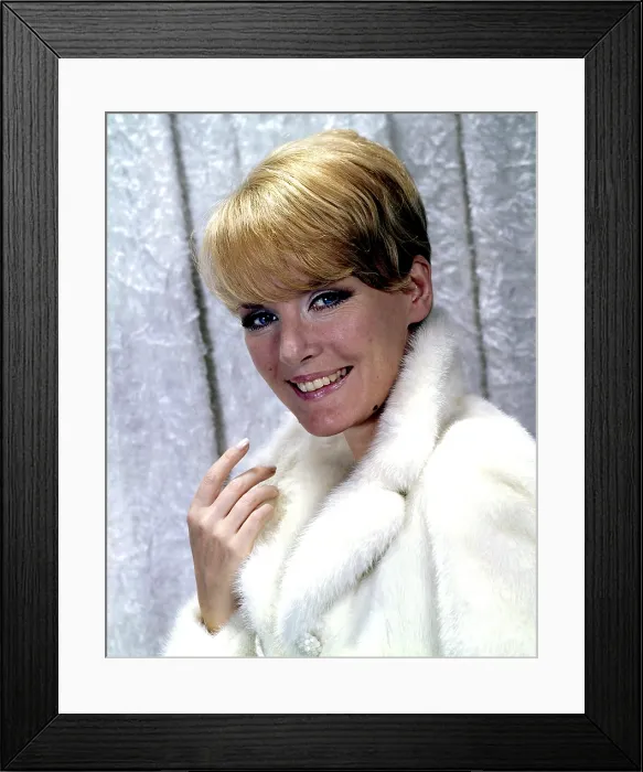 Framed Print : Petula Clark, 1966 Framed Print : Petula Clark, 1966