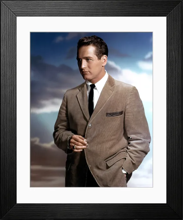 Framed Print : PAUL NEWMAN