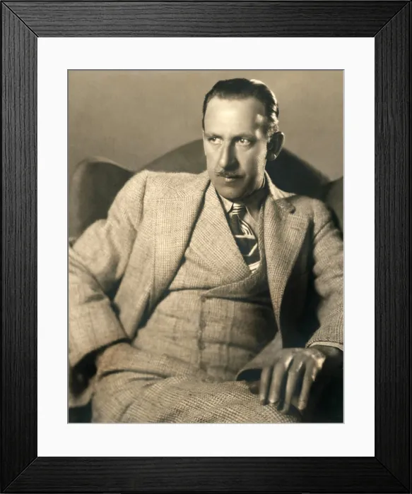 Framed Print : Tod Browning, portrait ca. 1920s
