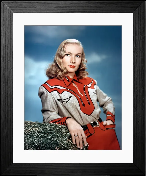 Framed Print : Veronica Lake, 1940s