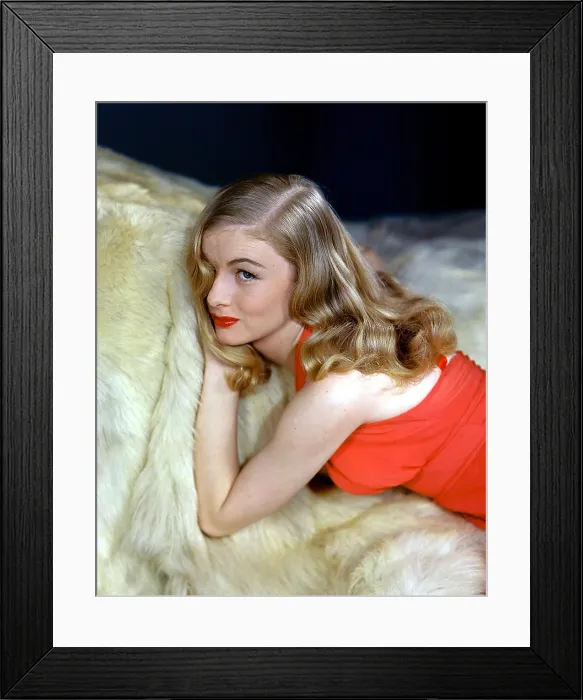 Framed Print : Veronica Lake, 1940s