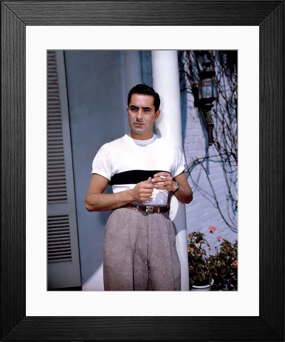 Framed Print : TYRONE POWER Framed Print : TYRONE POWER