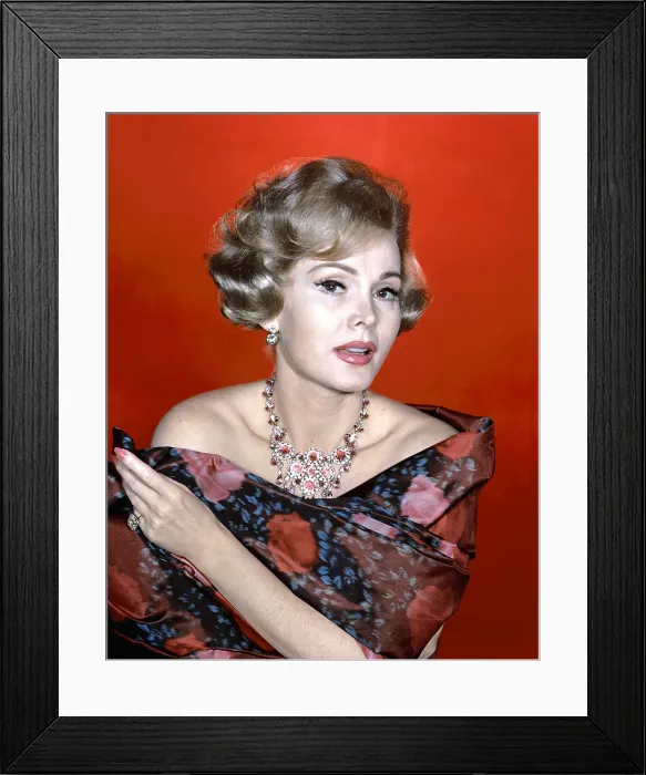 Framed Print : ZSA ZSA GABOR