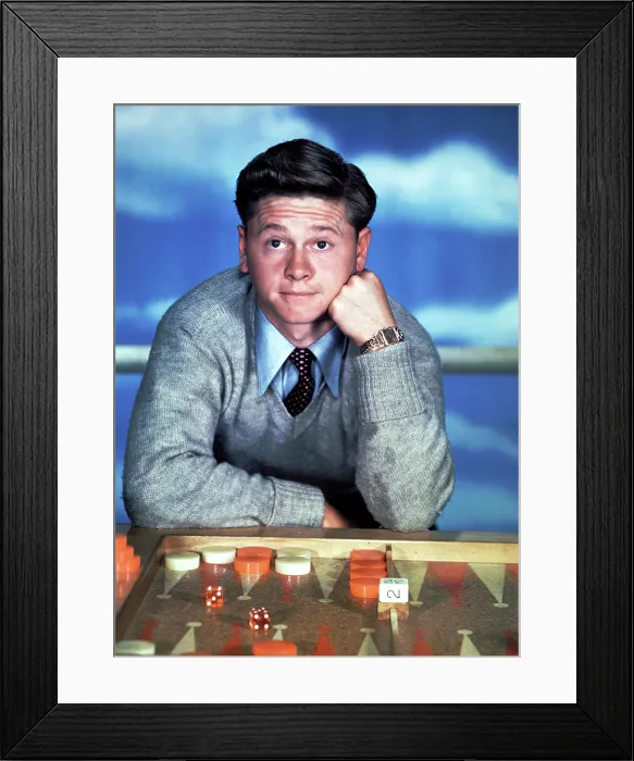 Framed Print : MICKEY ROONEY, 1940s Framed Print : MICKEY ROONEY, 1940s
