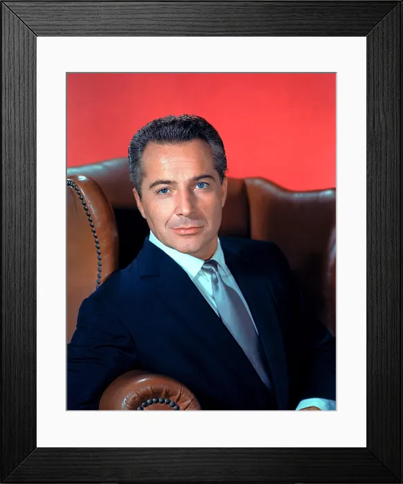Framed Print : ROSSANO BRAZZI, 1950s Framed Print : ROSSANO BRAZZI, 1950s