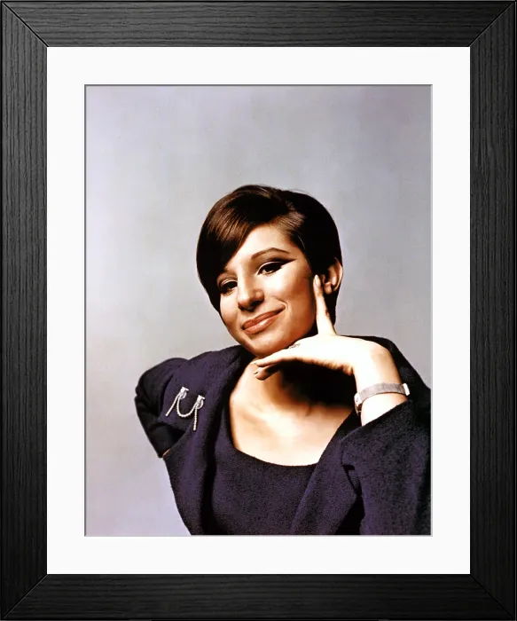 Framed Print : Barbra Streisand in the mid-late 1960s Framed Print : Barbra Streisand in the mid-late 1960s