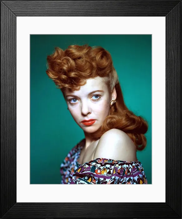 Framed Print : Ida Lupino, ca. 1940s