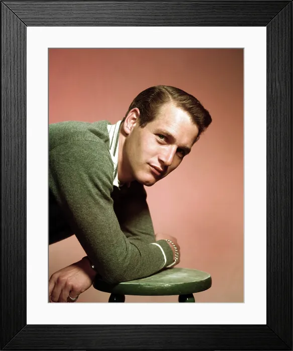 Framed Print : Paul Newman in the late 1950s Framed Print : Paul Newman in the late 1950s