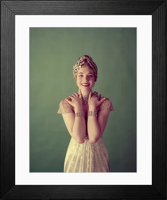 Framed Print : Julie Andrews, mid-late 1950s