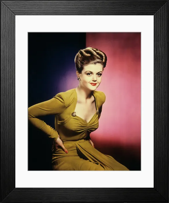 Framed Print : Angela Lansbury, 1940s