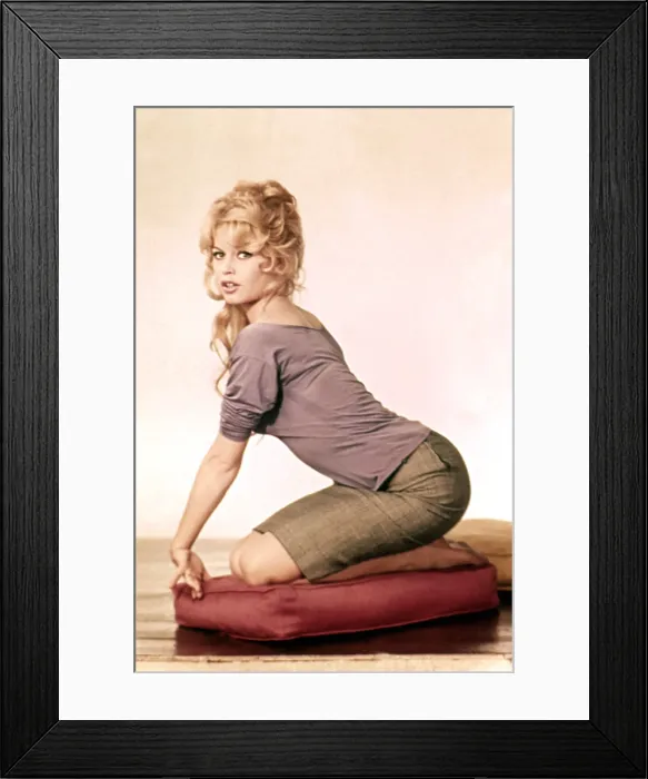 Framed Print : Brigitte Bardot, 1960s