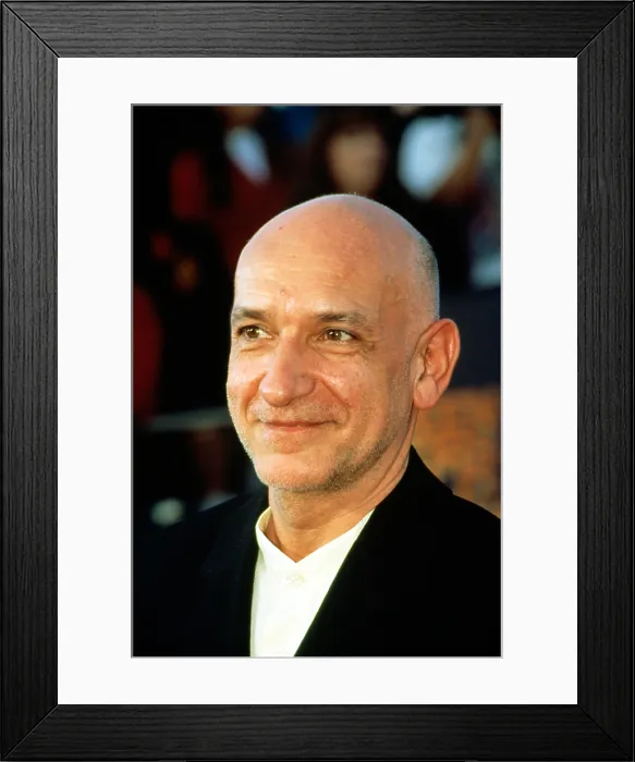 Framed Print : BEN KINGSLEY, (Screen Actor's Guild Awards, 1999). Photo couresy of Robert Hepler'
