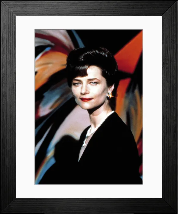 Framed Print : Charlotte Rampling, c. late 1970s Framed Print : Charlotte Rampling, c. late 1970s