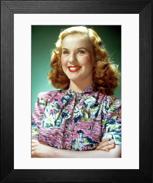 Framed Print : Deanna Durbin