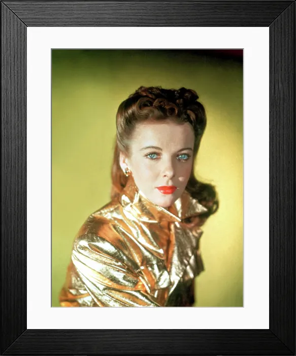 Framed Print : Ida Lupino