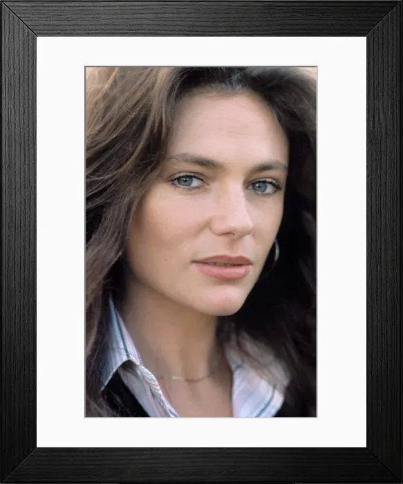 Framed Print : Jacqueline, Bisset, 1975 Framed Print : Jacqueline, Bisset, 1975