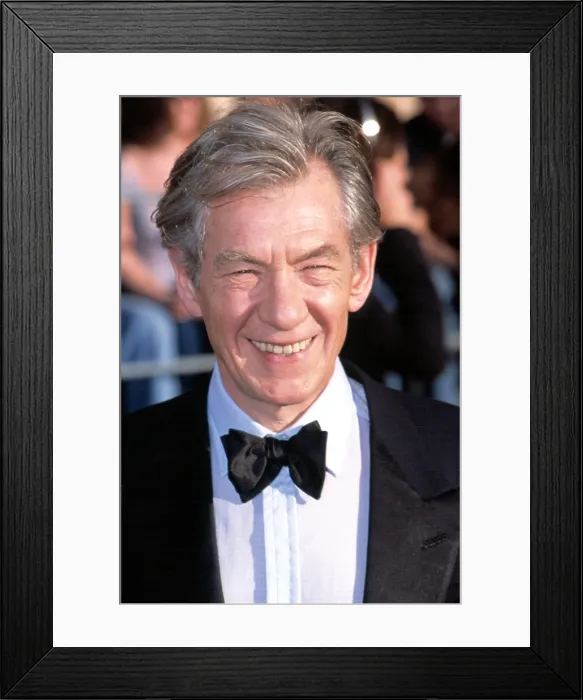 Framed Print : Ian McKellen, 8th ANNUAL SAG AWARDS, LA, CA 3 / 10 / 2002, by Robert Hepler Framed Print : Ian McKellen, 8th ANNUAL SAG AWARDS, LA, CA 3 / 10 / 2002, by Robert Hepler