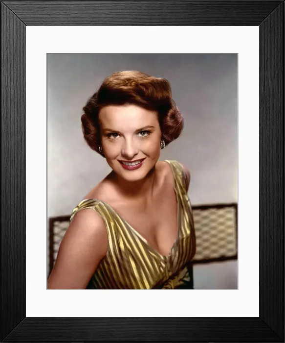 Framed Print : Jean Peters, ca. 1950s Framed Print : Jean Peters, ca. 1950s