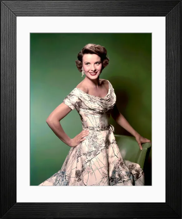 Framed Print : Jean Peters, ca. 1950s Framed Print : Jean Peters, ca. 1950s