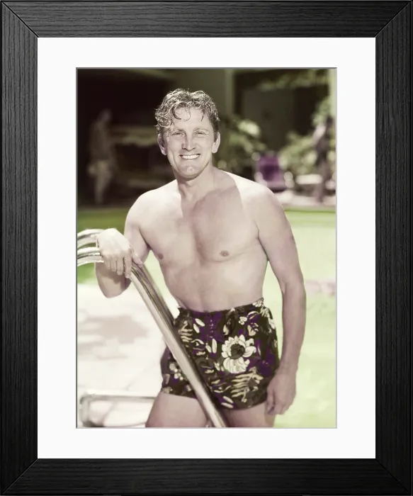 Framed Print : Kirk Douglas, ca. mid-1950s