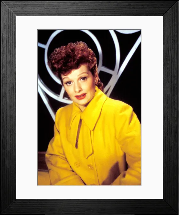 Framed Print : Lucille Ball, 1950s Framed Print : Lucille Ball, 1950s