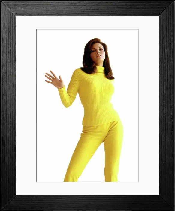 Framed Print : Raquel Welch, circa 1960s