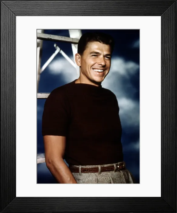 Framed Print : Ronald Reagan in the 1940s