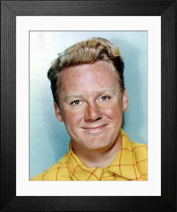 Framed Print : VAN JOHNSON color portrait, late 1940s