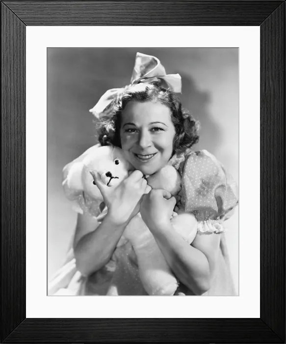 Framed Print : THE BABY SNOOKS SHOW, Fanny Brice, 1936-1951