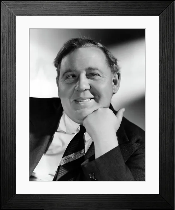 Framed Print : Charles Laughton in the late 1940s Framed Print : Charles Laughton in the late 1940s