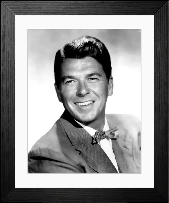 Framed Print : Ronald Reagan in the 1950s