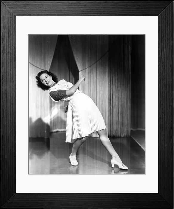 Framed Print : Eleanor Powell, circa early 1940s Framed Print : Eleanor Powell, circa early 1940s