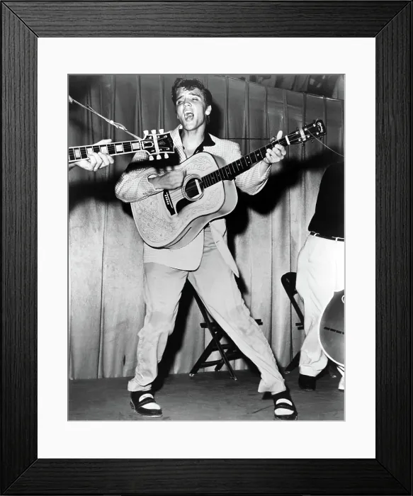 Framed Print : ELVIS PRESLEY, c. mid-1950s