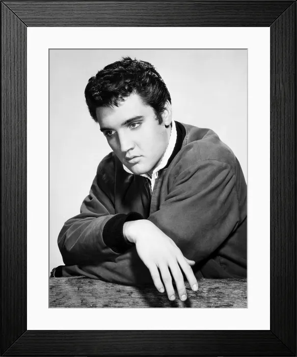 Framed Print : Elvis Presley, ca. 1957