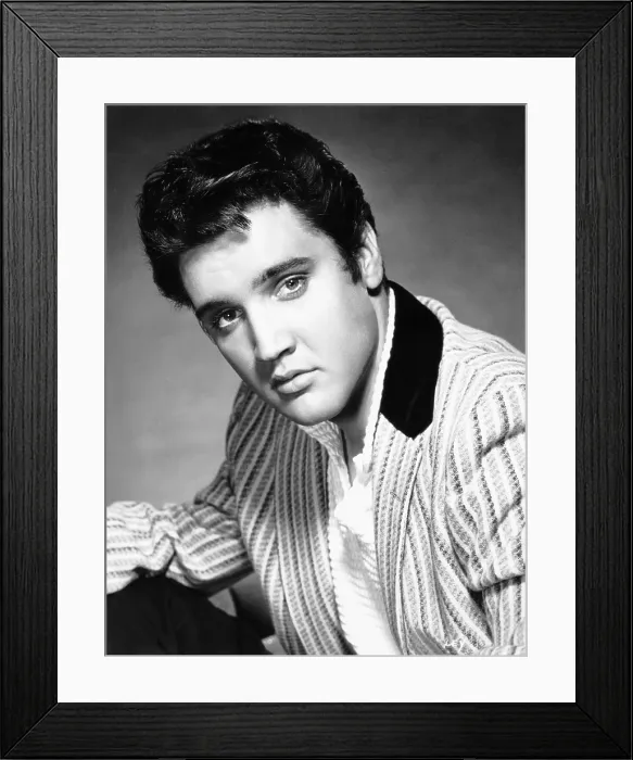 Framed Print : Elvis Presley, ca. late 1950s Framed Print : Elvis Presley, ca. late 1950s