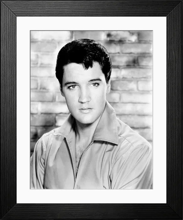 Framed Print : Elvis Presley, ca. late 1950s