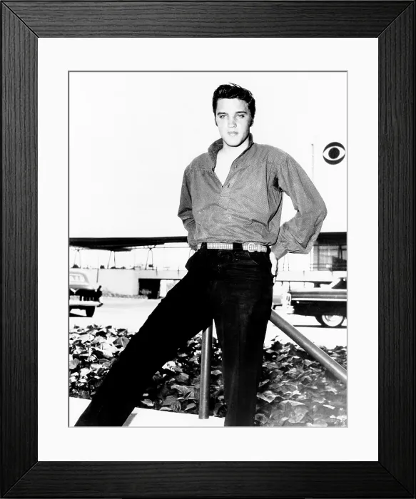 Framed Print : Elvis Presley, 1956 Framed Print : Elvis Presley, 1956