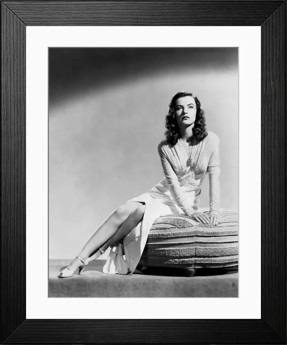 Framed Print : Ella Raines, 1944 Framed Print : Ella Raines, 1944