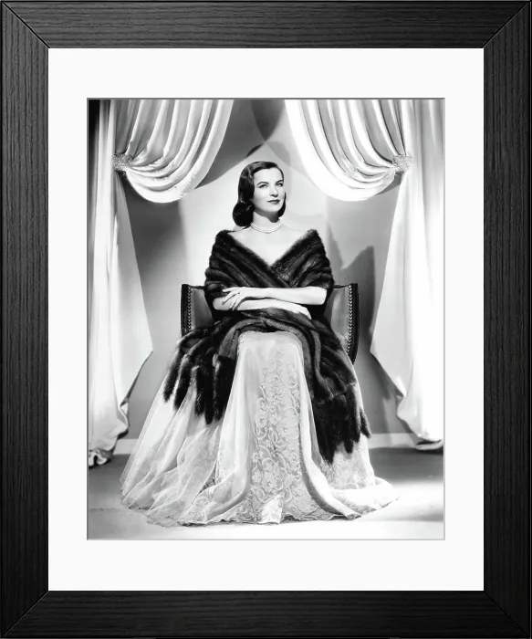 Framed Print : Ella Raines, circa 1940s