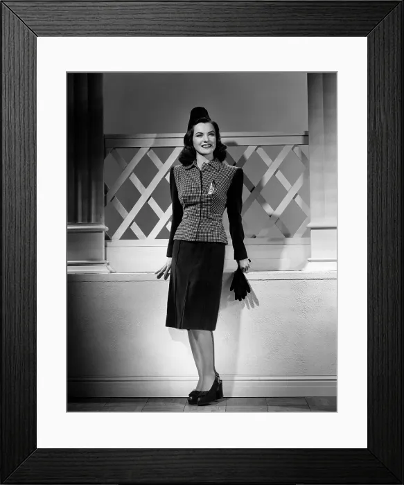 Framed Print : Ella Raines, 1944 Framed Print : Ella Raines, 1944