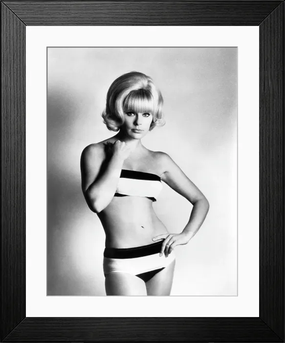 Framed Print : Elke Sommer, ca. 1960s Framed Print : Elke Sommer, ca. 1960s